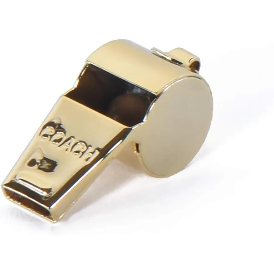 Aan Whistle Corporation Coach Whistle 126db luide scherpe toonfluiten inclusief sleutelkoord en SafeTTip Made in Aa