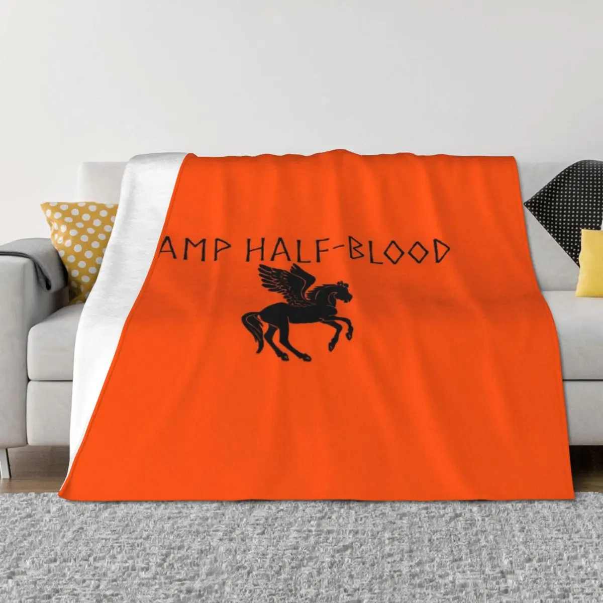 

Camp Half Blood - Cool Gift For Mom, Dad and Siblings Throw Blanket For Baby Luxury Thicken decorative Blankets