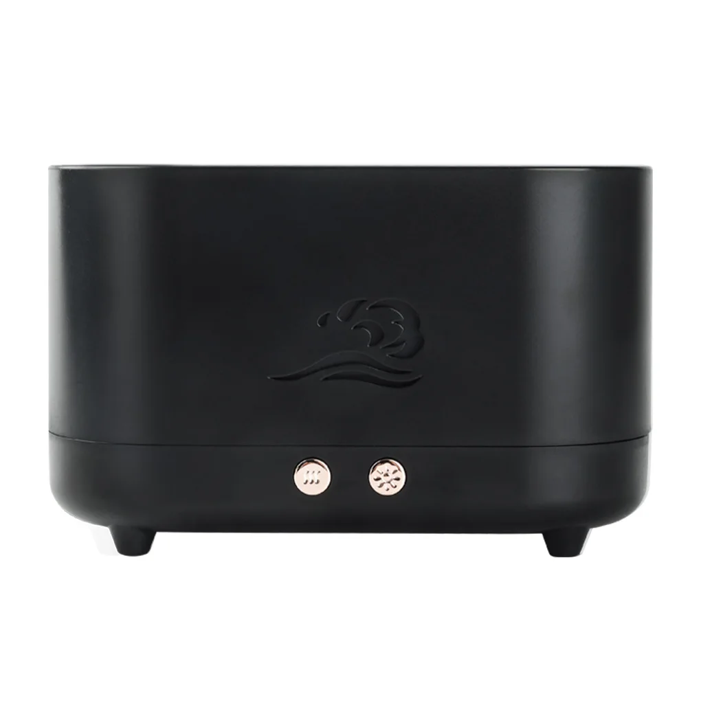 ulation Flame Diffuser Essential Oil LED Bedroom Desktop Humidifier Low-noise Button Control Office Mist Sprayer
