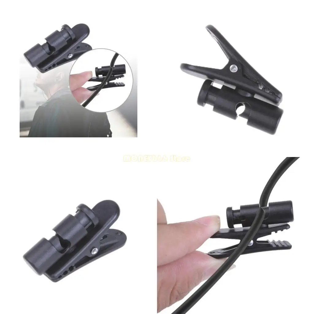 F62c كبل كبل كبل سماعات الرأس خطاب مقطع لتركيب لسماعات الأذن سهلة الاستخدام