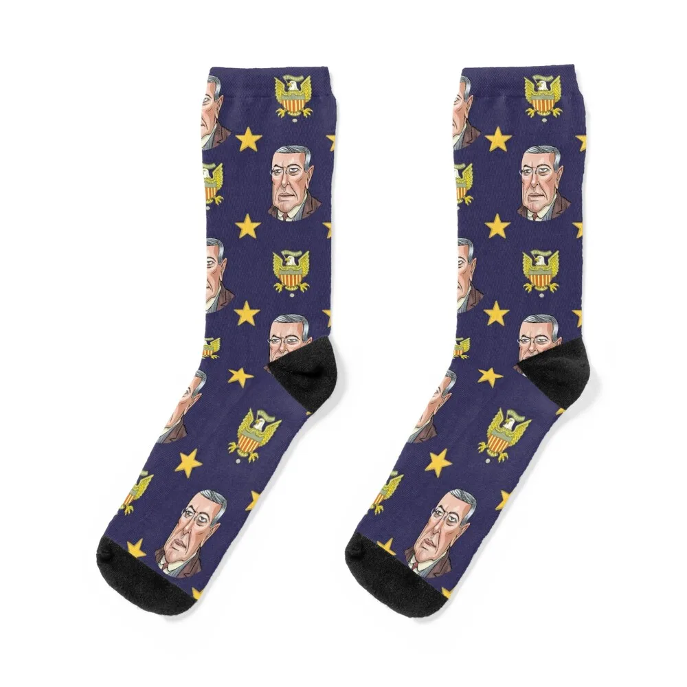 

President Woodrow Wilson Socks christmass gift christmas gifts Thermal man winter valentine gift ideas Women Socks Men's