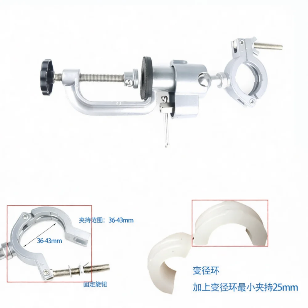 Heavy Duty Electric Grinder Stand Bracket Rotary Tool Holder Workbench Vise Clamp Repair Station Tool Accessory