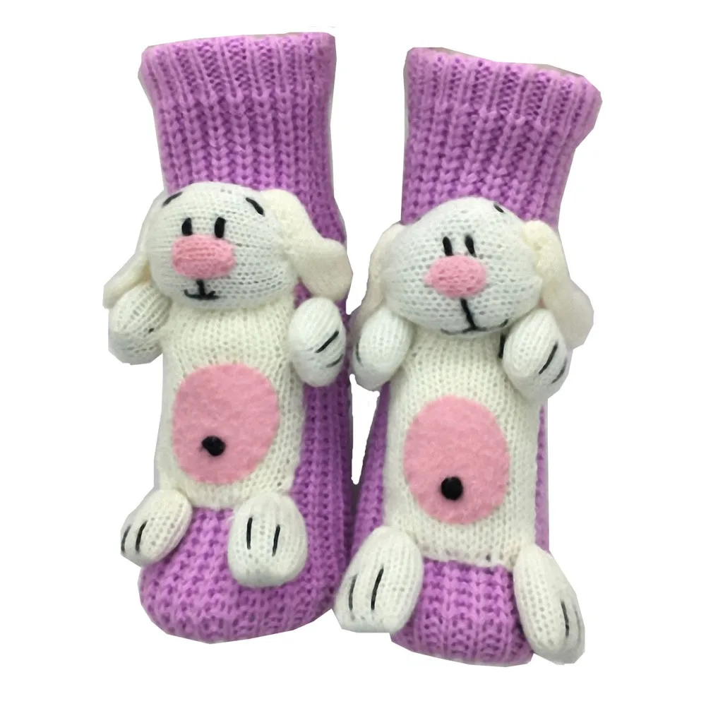 

Высококачественные вязаные 3D вязаные носки с животными, дышащие повседневные новые носки, теплые вязаные носки ручной работы, осень-зима