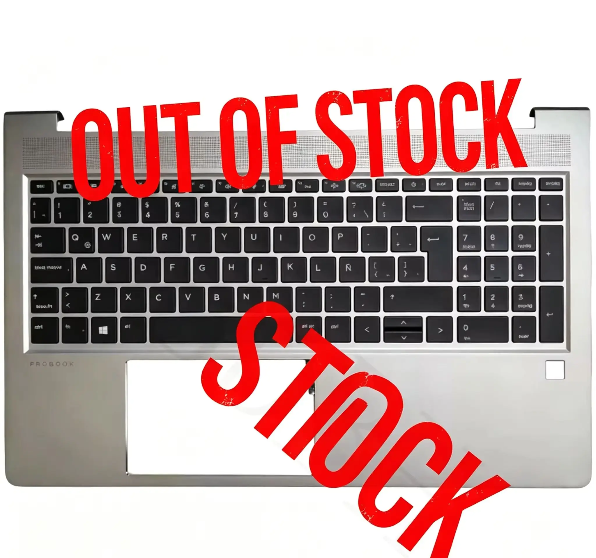 NUEVO Cubierta Superior con Reposamanos para Teclado Español/Latino para HP Probook 455 450 G9