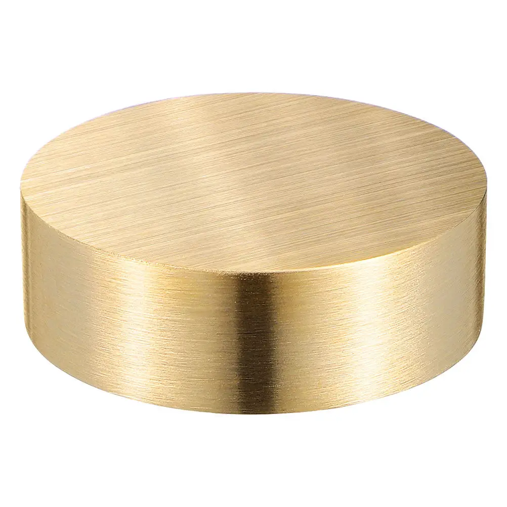 

Solid Round Brass Paperweight Calligraphy Weight Essential Desk Accessory for Writing Painting Drawing Office Art Home