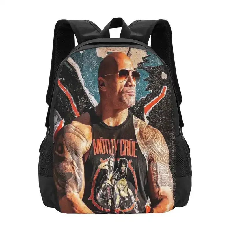 Dwayne Johnson Hot Sale Schoolbag Backpack Fashion Bags Dwayne Johnson Actor The