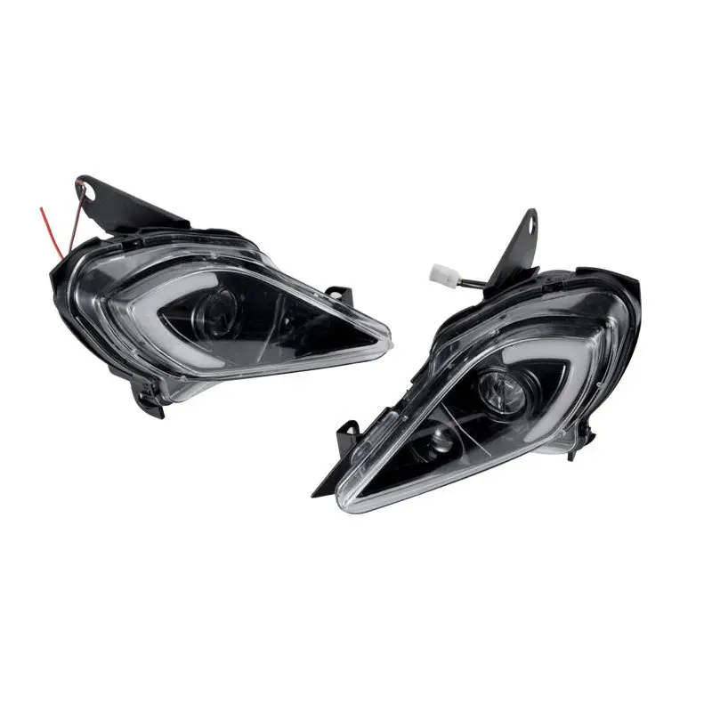 Faros delanteros ATV para Yamaha Raptor 700, 350, 250, YFZ 450R, 450X, Lobezno 450, 350, faro embellecedor H4, intermitentes, 1 Juego