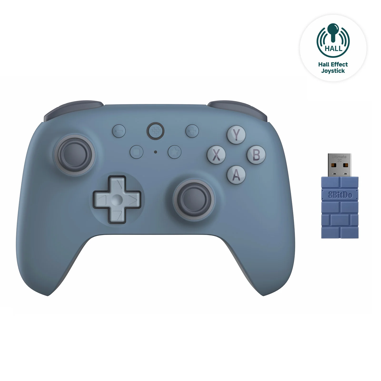 8BitDo - Nieuwe ultieme 2C draadloze gamingcontroller voor pc, Windows 10, 11, Steam Deck, Raspberry Pi, Android