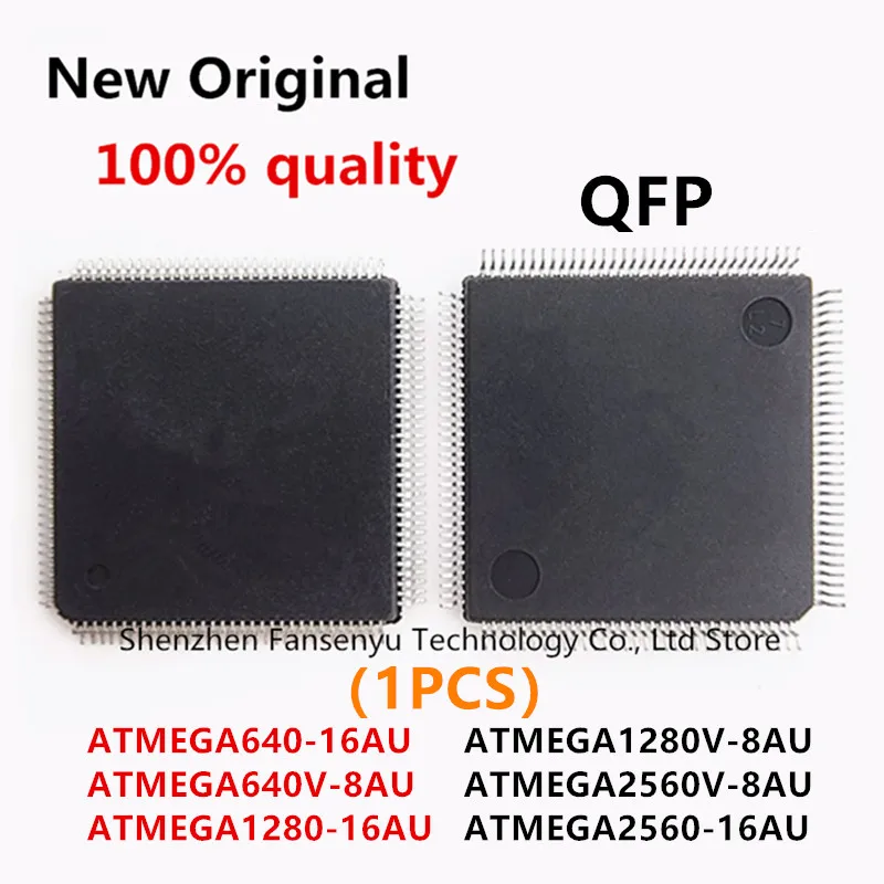 (1piece) 100% New ATMEGA640-16AU ATMEGA640V-8AU ATMEGA1280-16AU ATMEGA1280V-8AU ATMEGA2560V-8AU ATMEGA2560-16AU QFP Chipset