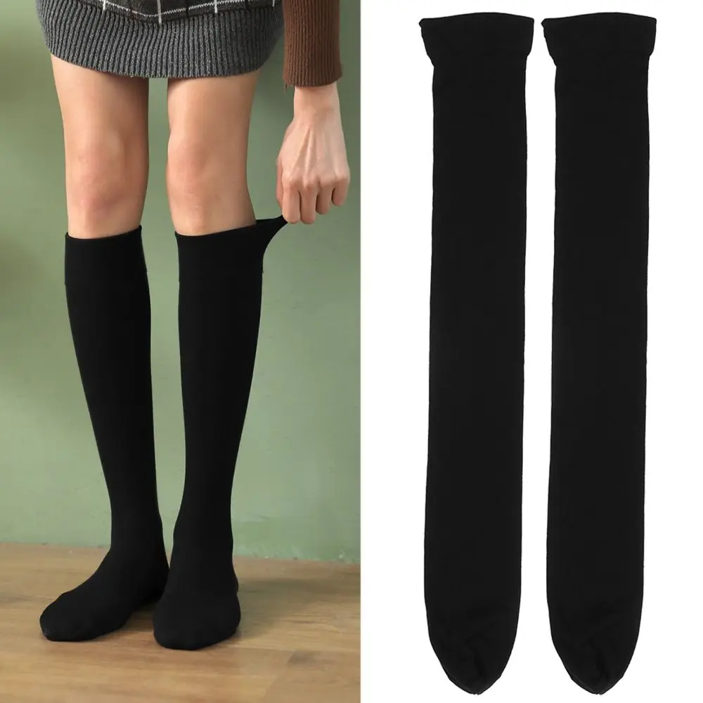 Women's Socks Girls Fashion Opaque Over Knee Thigh High Elastic Sexy Stockings