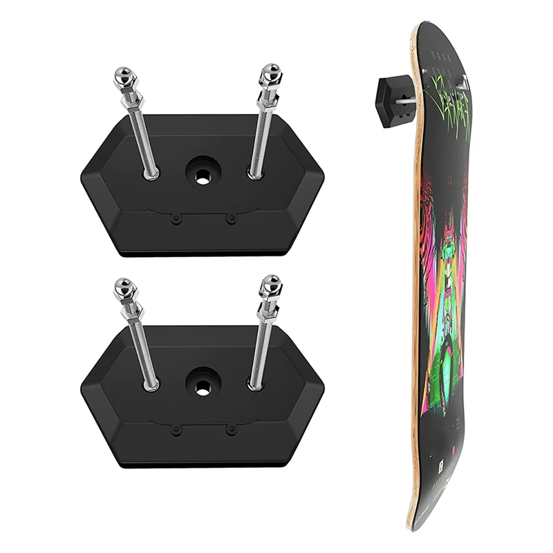 ELOS-Skateboard Wall-Mounted Skateboard Hook, Used To Display And Store Skateboards,Floating Effect,Skateboard Equipment