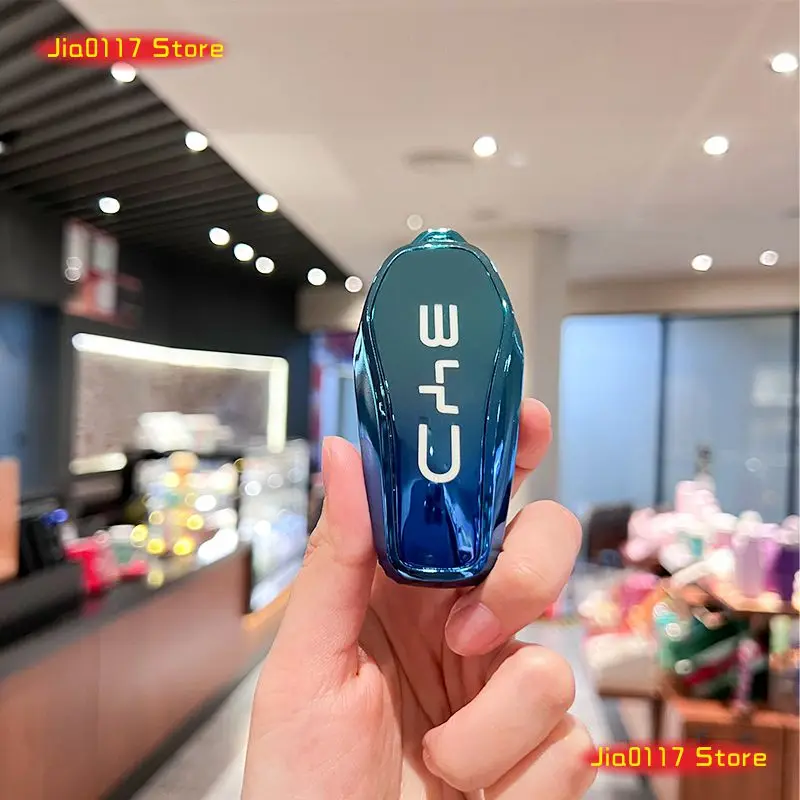 For BYD Destroyer 05 Seal Seagull Dolphin Car Key Holder Keychain Silicone Case Key Cover Free shipping