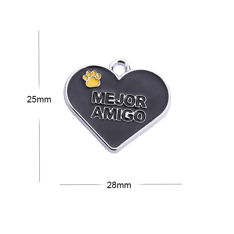 Exclusive Personalized Custom Love Pet Dog Tag ID Card Custom Nameplate Dog Collar Accessories Anti-lost Pet Supplies Wholesale