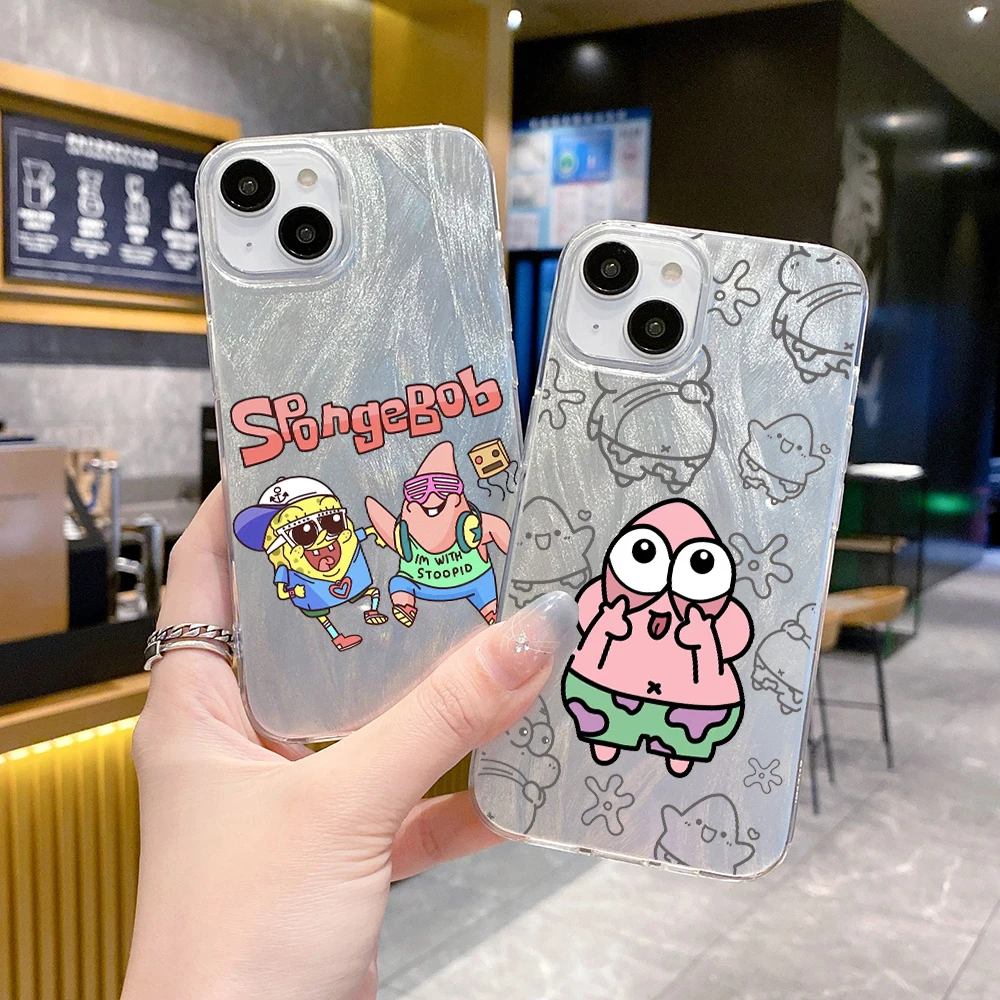 Funny  S-SpongeBob S-Squarepants Phone Case FOR Samsung Galaxy A30 A25 A24 A23 A22 A217F A21 A20 A15 A14 A13 A12 S LITE M32 5G