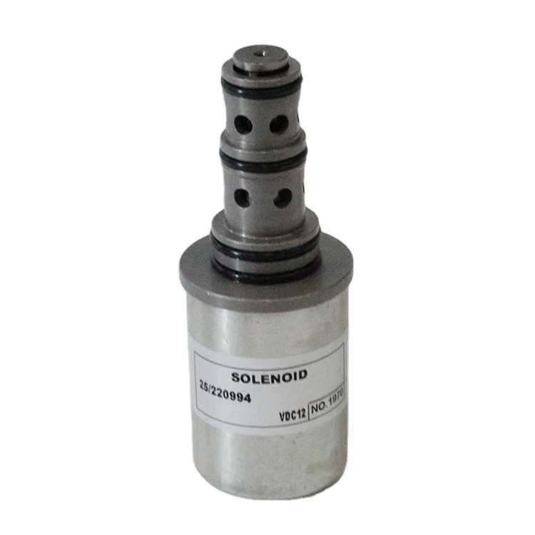 Excavator Flameout Solenoid Valve 3CX 4CX Engine Shutdown Solenoid Valve 25-220994 25/220994