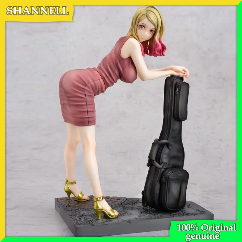 

Guitar Girl 100% Original genuine 24cm PVC Action Figure Anime Figure Model Toys Figure Collection Doll Gift