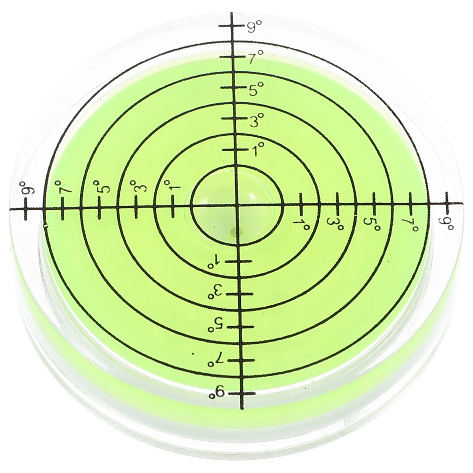 Spirit Level High Precision Golf Ball Mark Plastic Lightweight Markers Bubble Measuring Tool