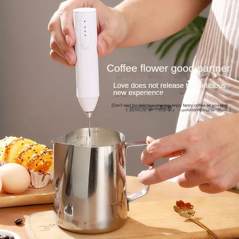 Xiaomi Portable Electric Milk Frother Handheld Wireless USB Rechargeable Fast Frothing for Coffee Latte Cappuccino Home Gift