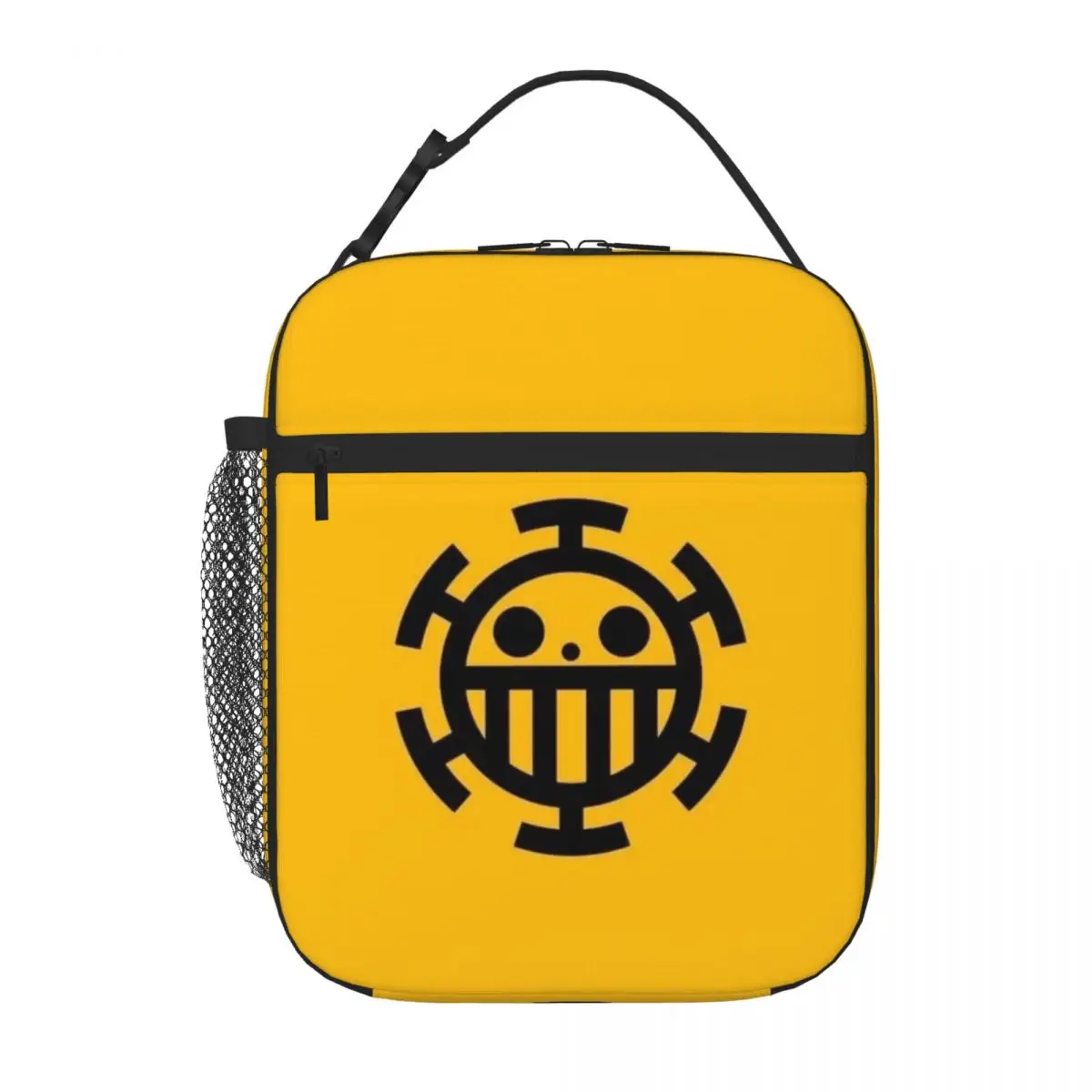 Red-Heart-Pirates Law Insulated Lunch Bags Food Box Reusable Cooler Thermal Lunch Boxes