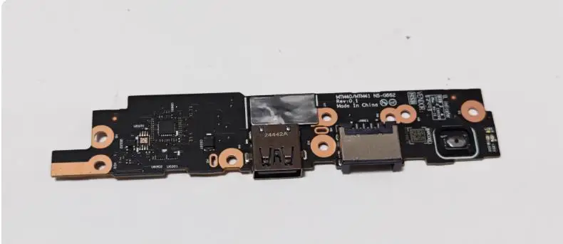 

ORIGINAL STOCK USB BOARD FOR LENOVO T14P Gen3 P14s Gen6 POWER BUTTON SWITCH BOARD NS-G662 MTM41