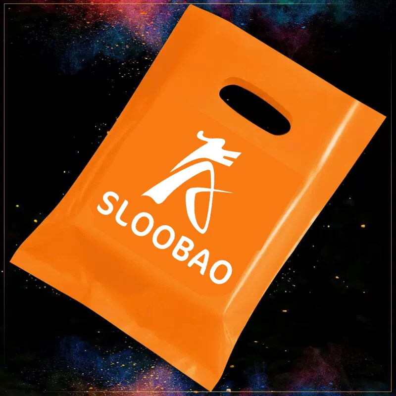 Custom Handbag for Women's & Children's Clothing Cosmetics High-End Gift Packaging Plastic Bag - Clothing Store Accessory