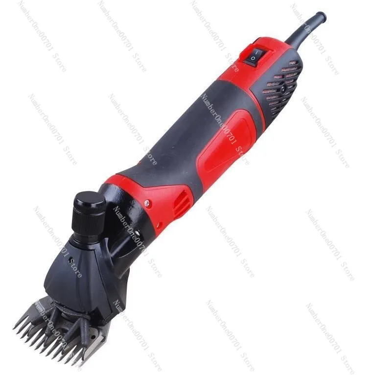 Electric Sheep Shears Green, Professional Wool Clipper with 6-Speed 1200W Motor, Livestock Grooming Tool for Farm Animal