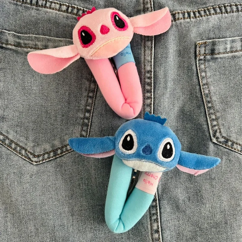 Lilo & Stitch Blue Stitch Cartoon Doll Hair Clip Sweet and Cute Girl Heart Side Hair Clip Female Hair Accessory Surprise Gift