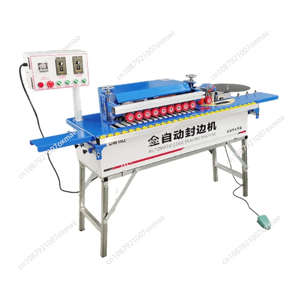 Woodworking Edge Banding Machine with Trimming Banding and Cutting Woodworking Bander Machine 220v/110v