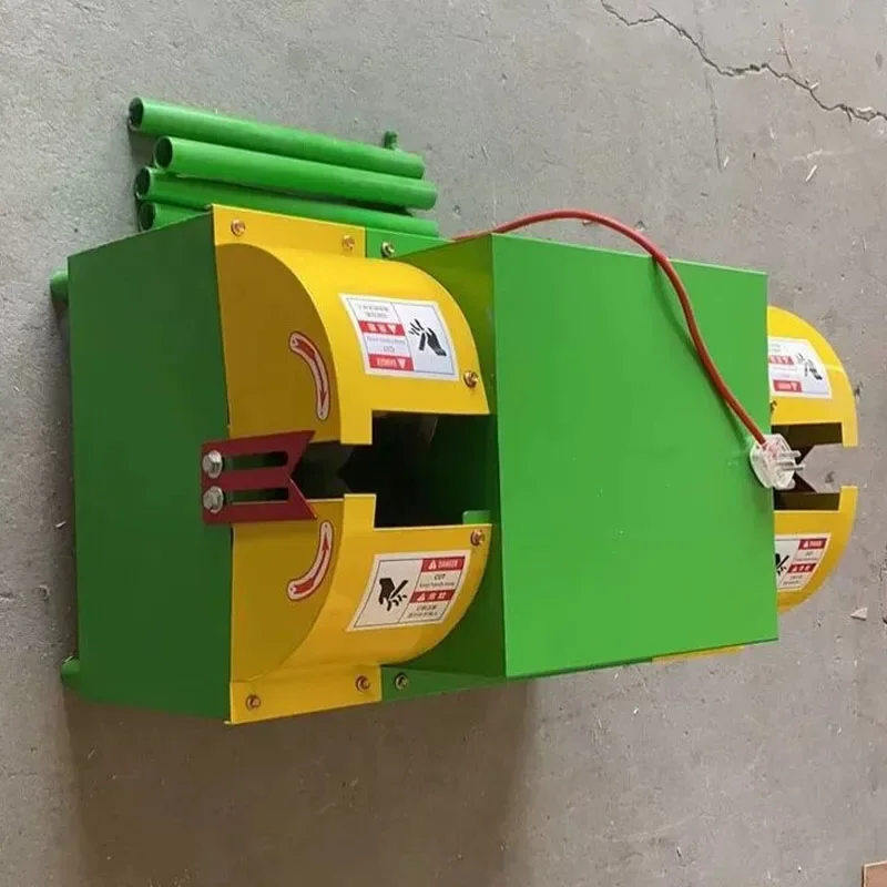 Dual Motor Electric Garlic Stem Root Cutting Machine  Dual Reverse Rotating Motor Separate Discharge Port