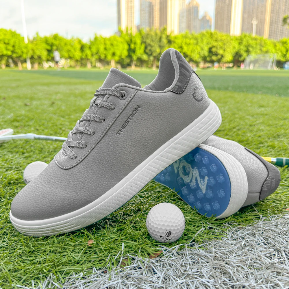 

New Men's Professional Golf Shoes Non-Slip Big Size 39-48 Comfortable Spikeless Golf Sport Sneakers Men