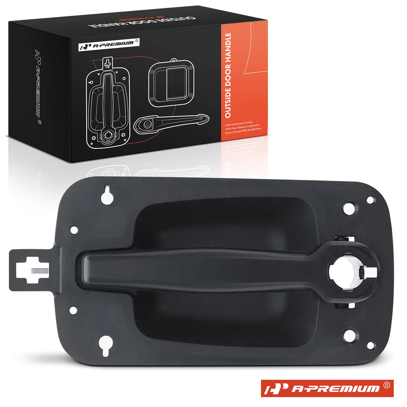 A-Premium Front Driver Side Exterior Door Handle for International Harvester CXT RXT 2005-2008 MXT 2007-2009 4100 2006-2011 4200