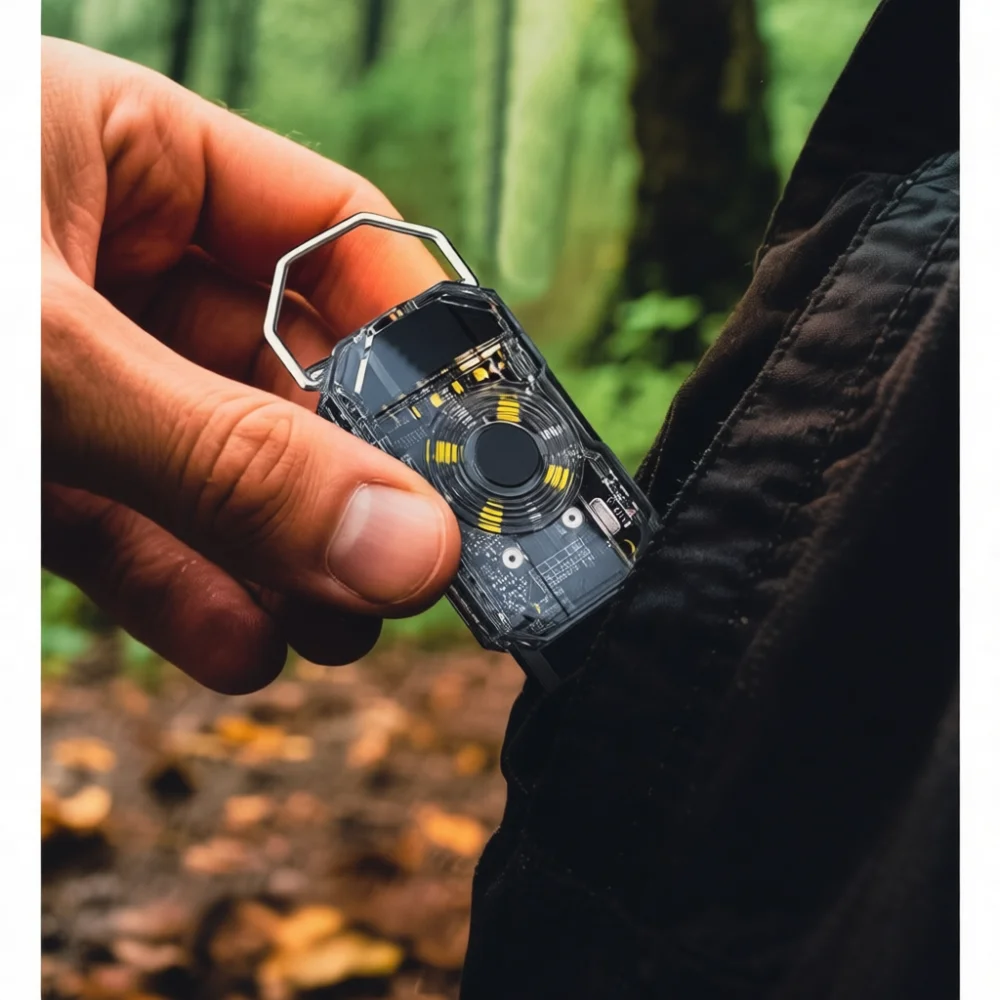 Durable Mini Keychain Flashlight Multi Mode COB Work Light Powerful Emergency Torch For Hiking Camping Outdoor Survival