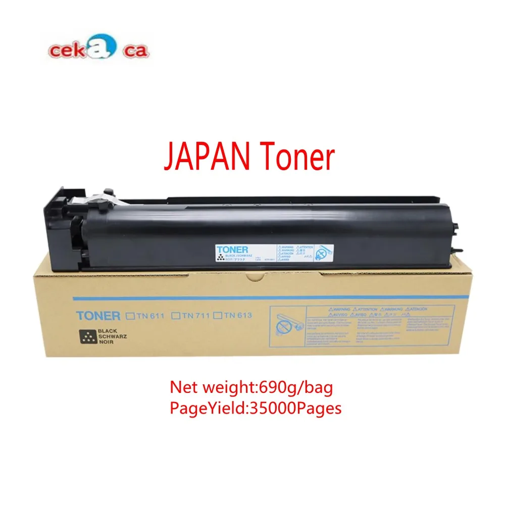 Toner compatível para Konica Minolta, Bizhub 552 652