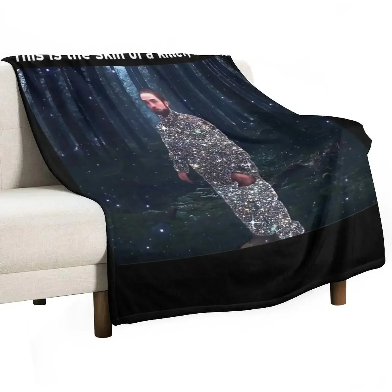 

This is the skin of a killer bella Throw Blanket Easy Care Comfortable Blanket for Couch