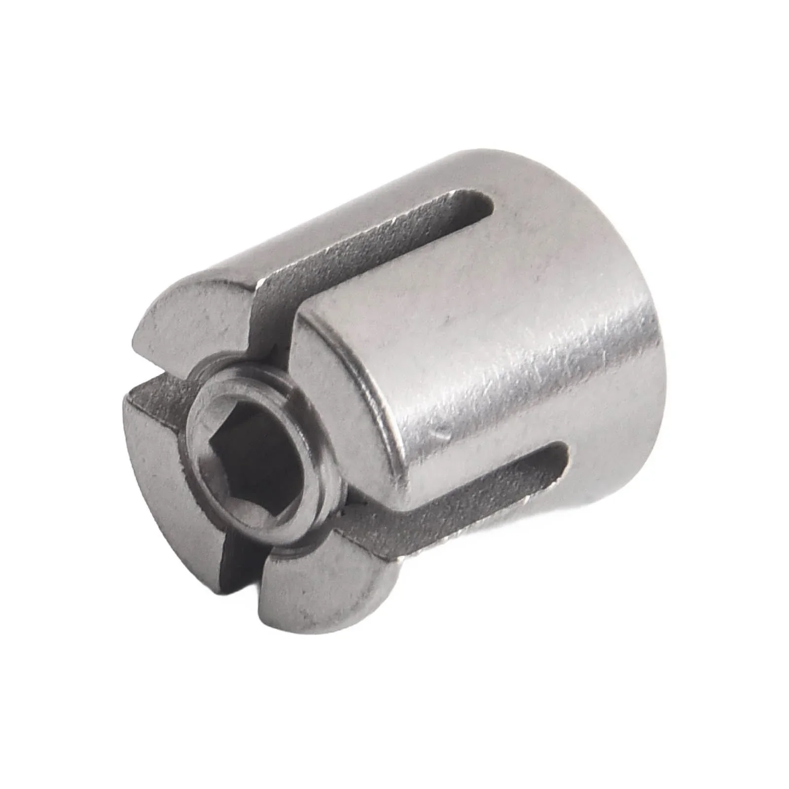 Stainless Steel Cross Clip Rope Clamp Suitable for Wall Trellis and Other Uses Fits Wire Diameters of 2mm to 8mm