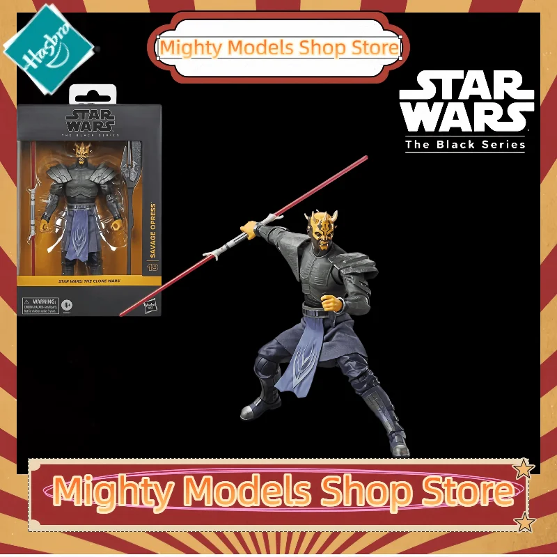 

[In-Stock] Hasbro STAR WARS The Black Series Savage Opress (The Clone Wars) 15cm Premium Action Figure Model Ornament Toys