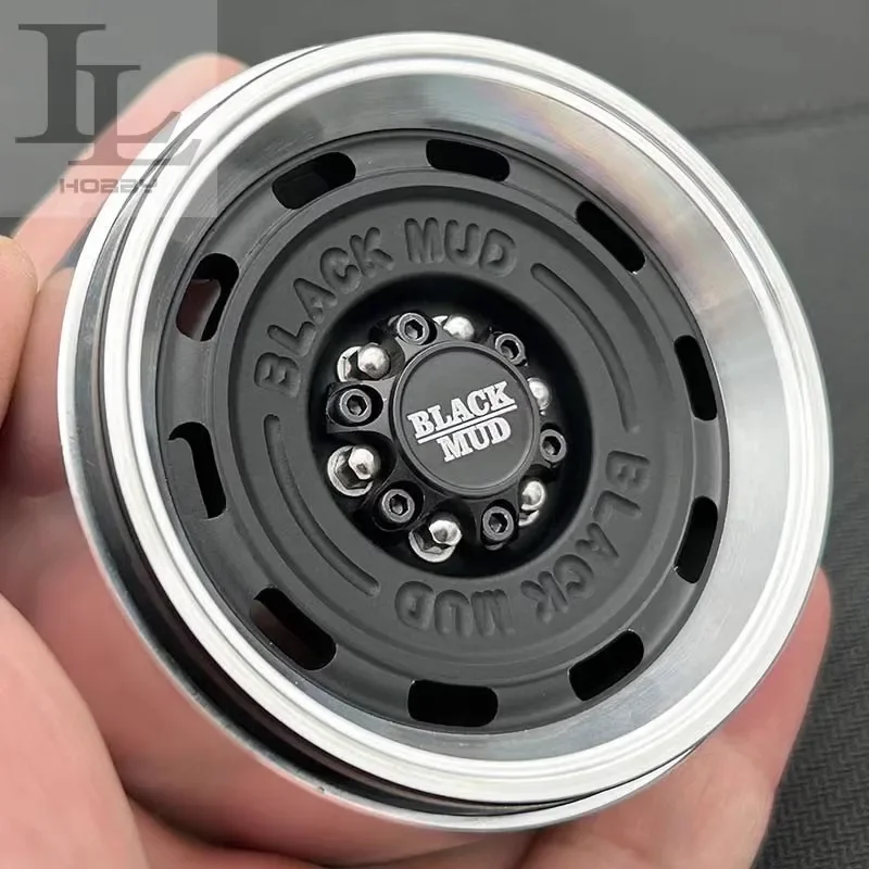 2-parowa piasta koła CNC Retro do samochodu gąsienicowego 1/10 RC Traxxas TRX4 SCX10 Tank 300 rhino Łatwa do sterowania