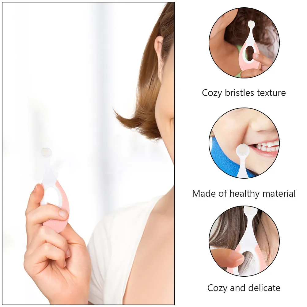 

4Pcs Baby Toothbrush Compact Head Slim Design Training Toothbrush Infant Oral Care Cleaning Tool Toddler Teeth Protector