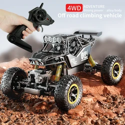 WLtoys 1:16 / 1:24 4WD RC auto con luci a Led radiocomandate auto Buggy camion di controllo fuoristrada per giocattoli per bambini