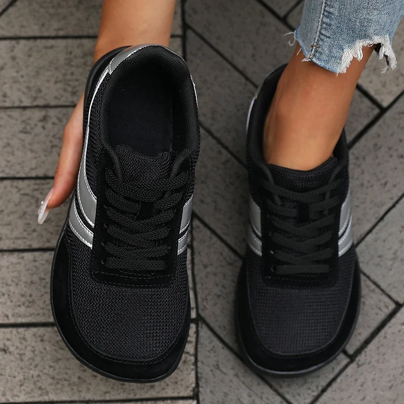 20225 breite Zehen-Box-Schuhe für Damen, gepolstert, gut extra breite Schuhe, neue, rutschfeste, breite, leichte, atmungsaktive Laufschuhe – Detail 2