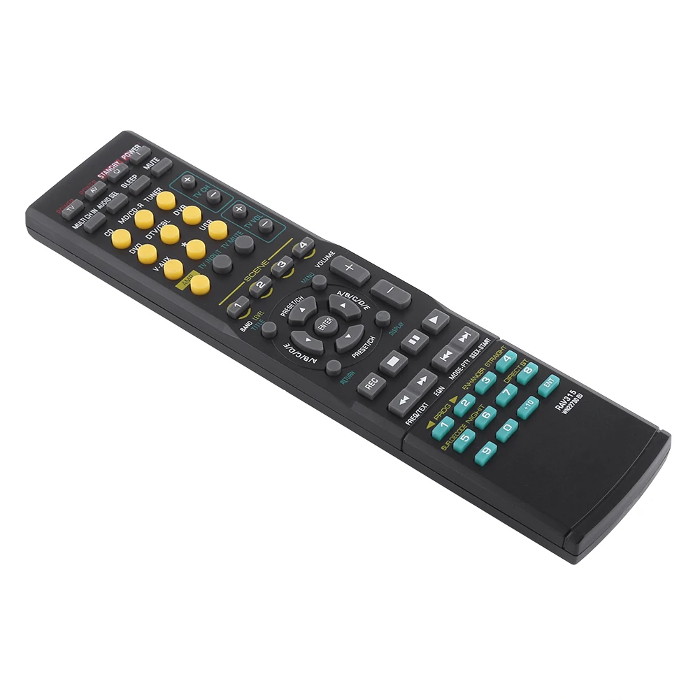 Universal Replacement Audio Remote Control Controller for YAMAHA RAV315 WN22730 EU Durable High Sensitivity for Audio Accessory