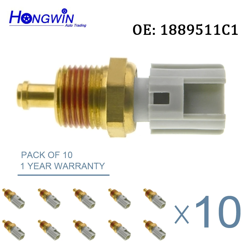 10PCS Engine Oil Temperature Sensor 1889511C1 1879259C94 For Ford Powerstroke F250 F350 F450 7.3L 1994-1997 8.7L 7.6L 1994-2003