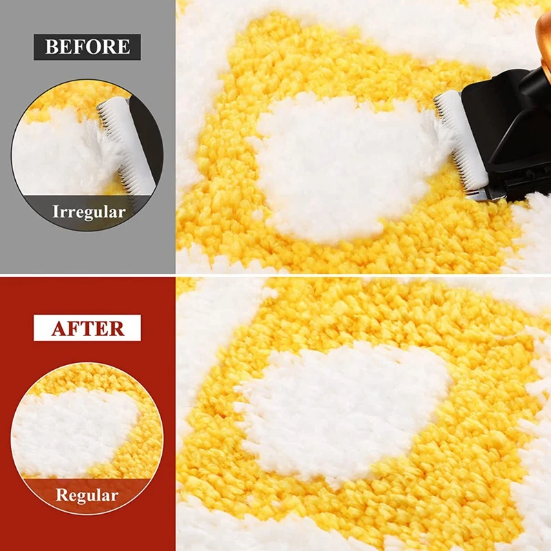 Carpet Trimmer Low Noise Rug Carver Electric Speed Adjustable Rug Tufting Carver Clippers Carpet Carving Tool EU Plug