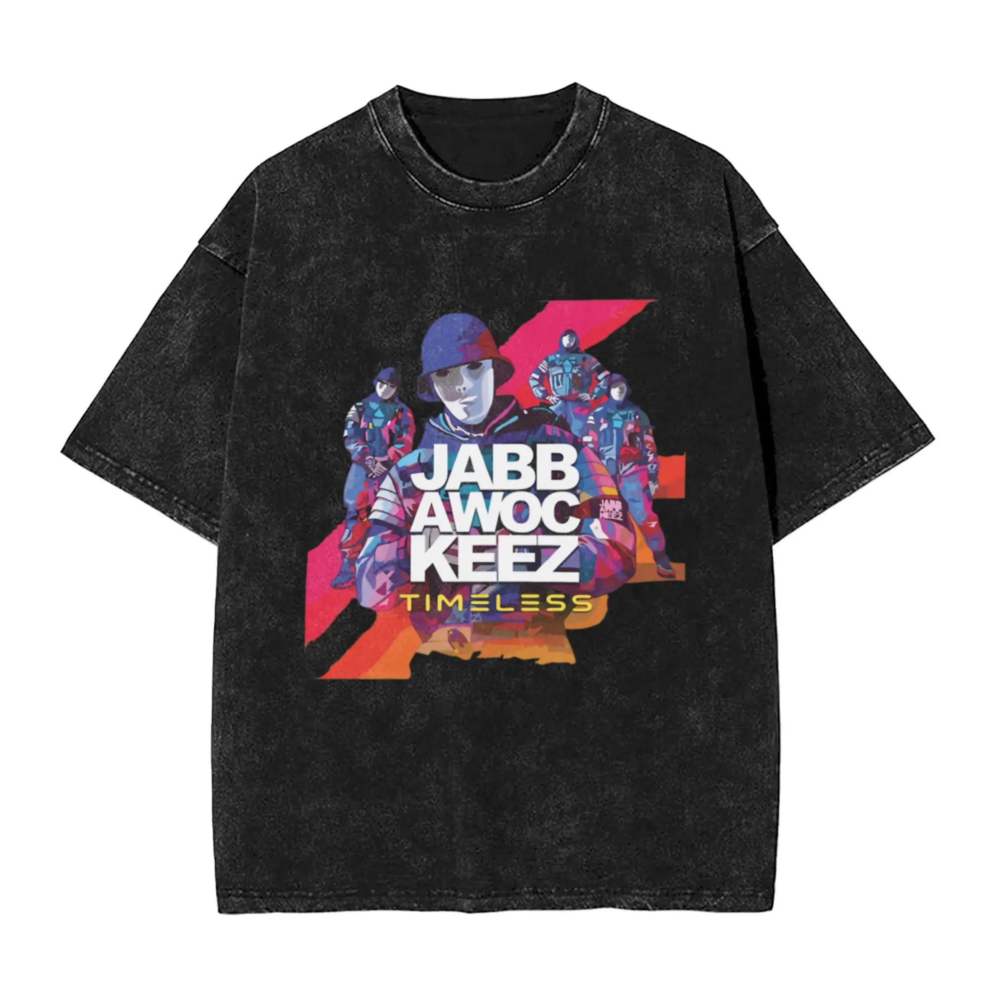 Dance Crew Typography Unique Trendy A T-Shirt Oversized Short Sleeve Men's Women's Cotton Tees Tops
