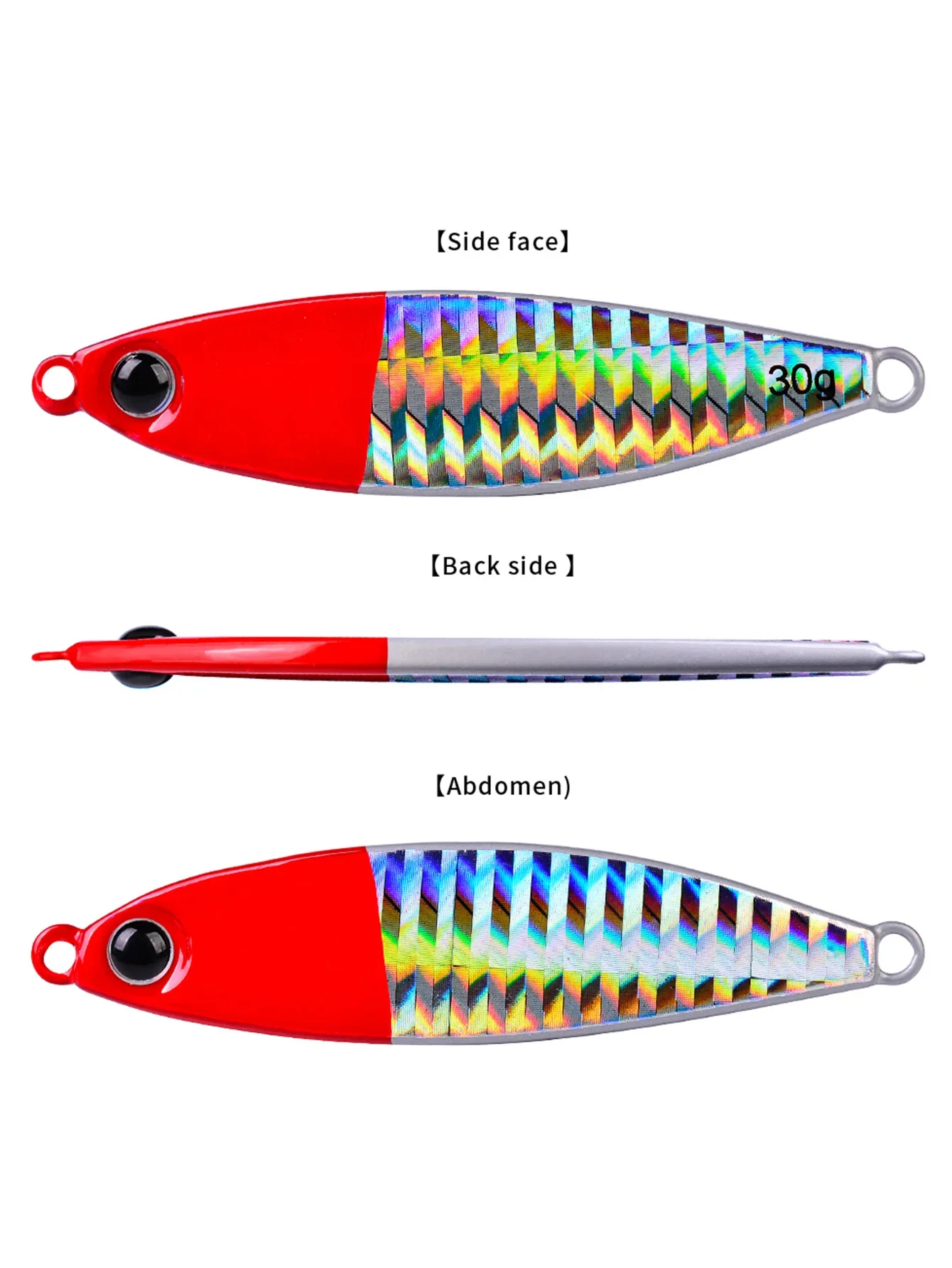 5 pencil bait metal casting fixtures 7g/10g/15g/20g/30g shore bass bait artificial bait fishing equipment image 3
