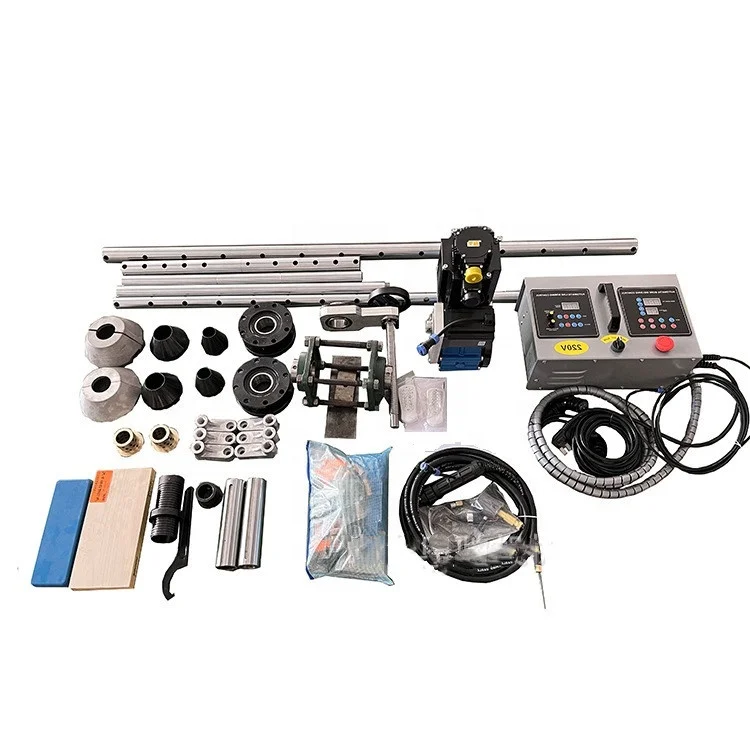 YLF YLF200 220v Portable 40~300mm Fully Hydraulic 40Cr Automatic 2 1 Line Bore Boring Welding Machine Construction Machinery