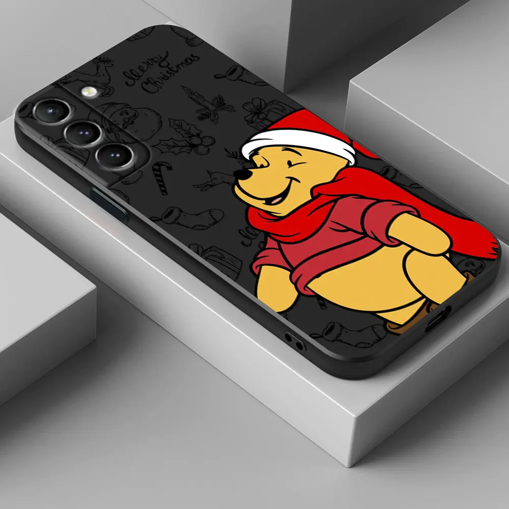 قضية الهاتف لسامسونج غالاكسي A56 A55 A54 A53 A52 A36 5G A35 A34 A33 A26 A25 A24 A23 A17 A16 A15 A14 A07 عيد الميلاد ديزني غطاء #4