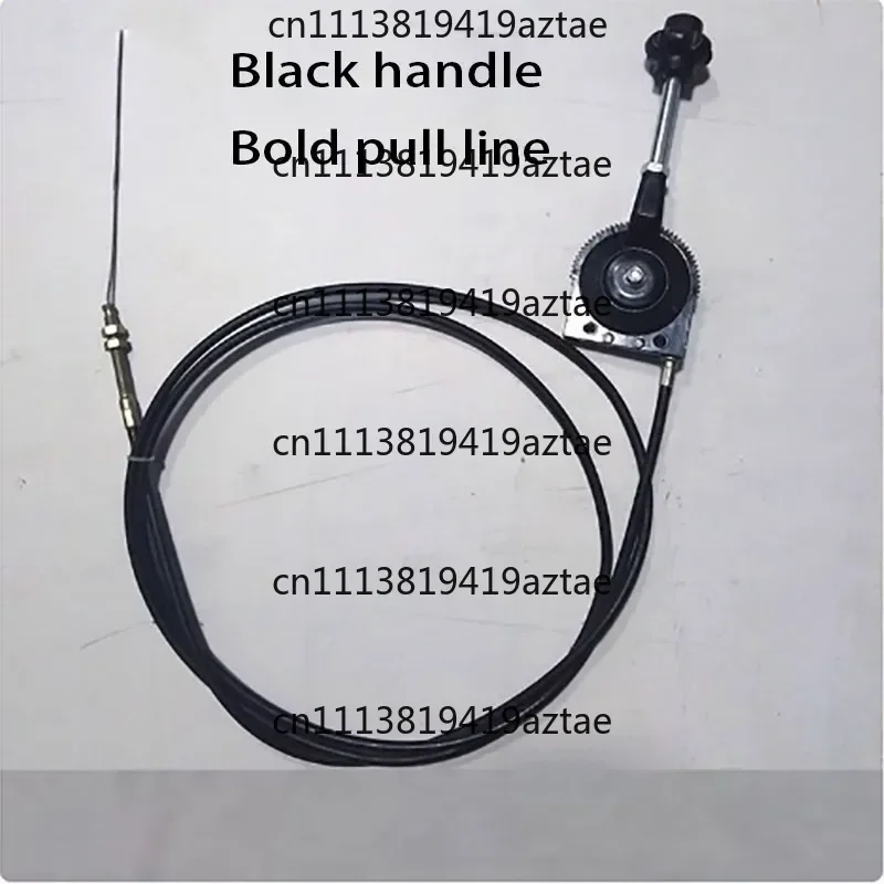 BB Self-Locking Hand Throttle Controller Throttle Cable Assembly for Excavator Tractor Harvester Ship Manure Spreader