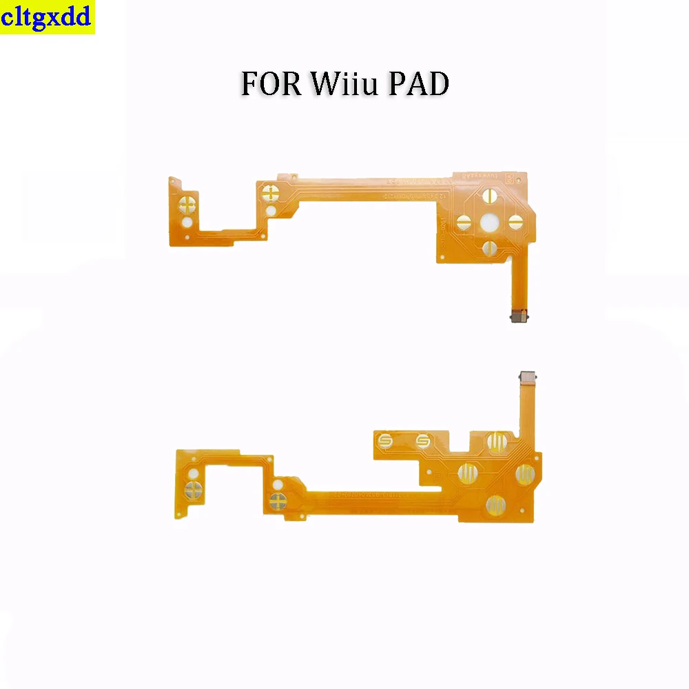 

FOR Wii U PAD game board controller, left and right buttons, conductive film, ribbon cable, cable layout, button film repair