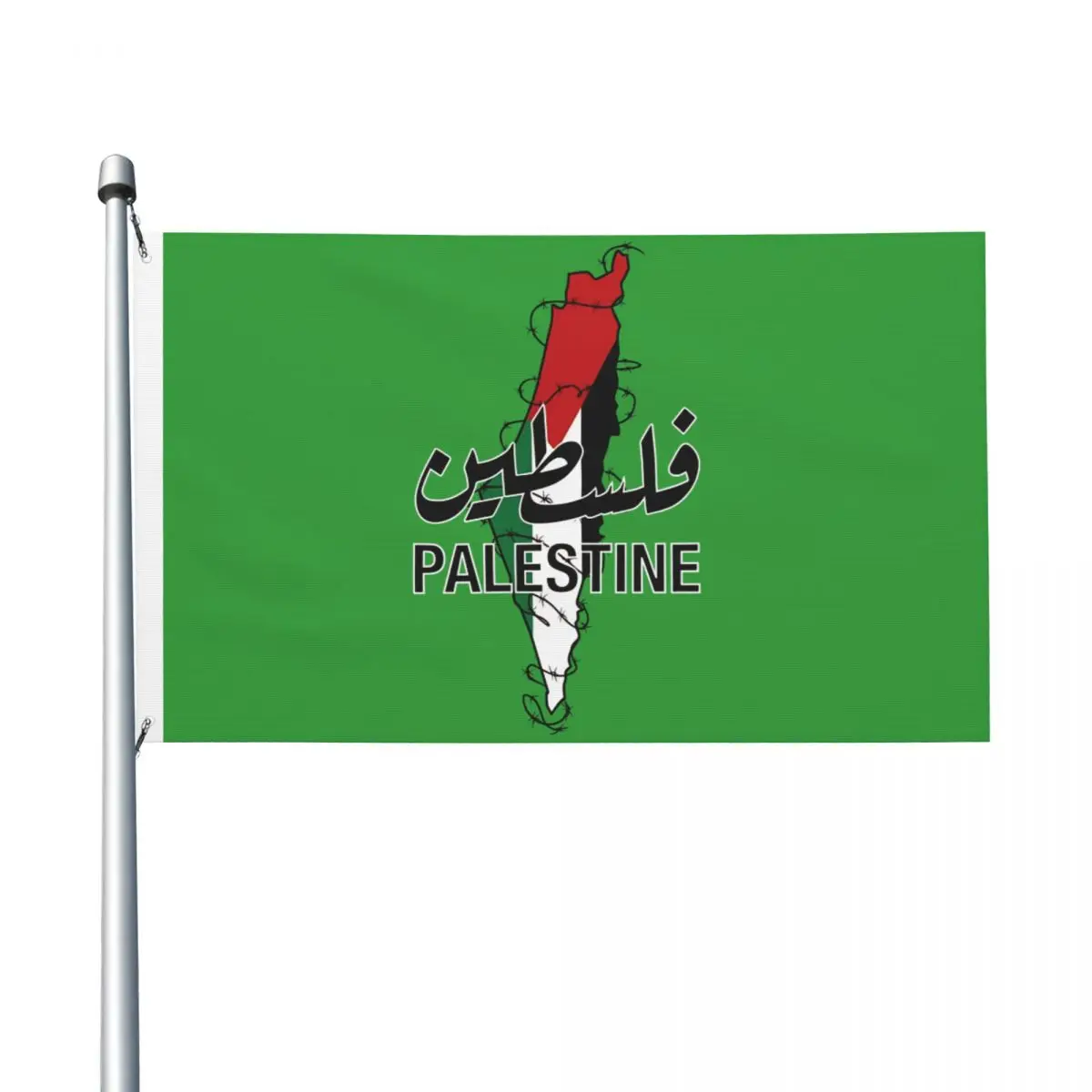 Palestine Map Palestinian Flag Flag 90X150cm Printed Flags Banner Hanging For College Dorm Room Bedroom